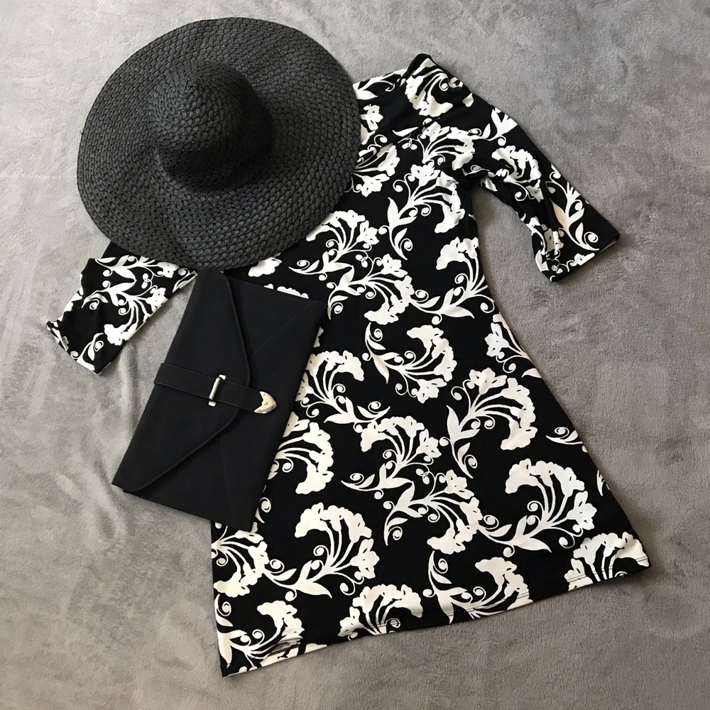 Cute off the shoulder dress!